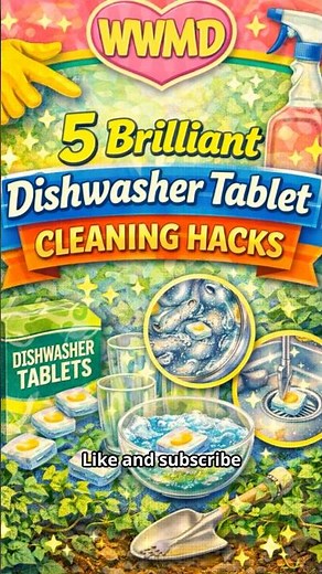 5 Genius Dishwasher Tablet Cleaning Hacks | What Would Martha Do
