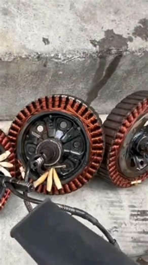 Hub Motor Repair Electric Scooter | Complete DIY Tutorial 🔧 #repair #motor #hubmotor #shorts