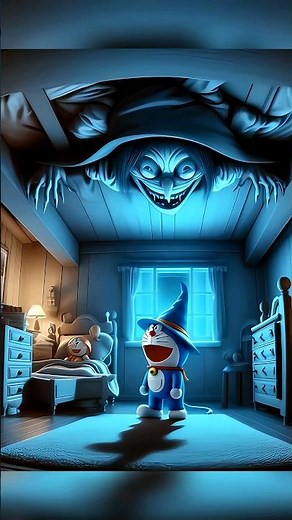 डोरेमोन के कमरे में डायन || A Bhoot in Doraemon's Room || #doremon #cartoon
