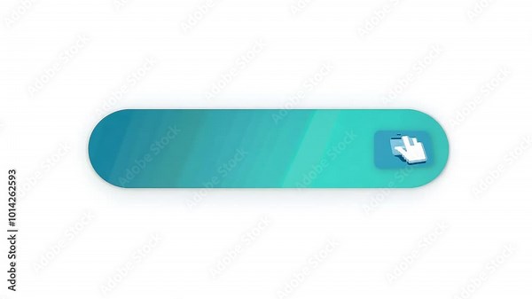 animated gradient icon loop oftouchscreen control gesture scrolling horizontally video includes alpha channel background providing stylish motion graphic suitable