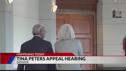 Tina Peters appeal hearing