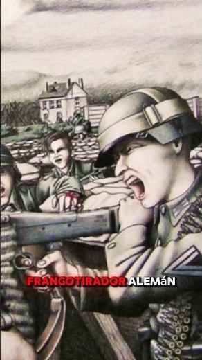 ¡La BESTIA de Omaha! El soldado alemán que sembró el terror en Normandía