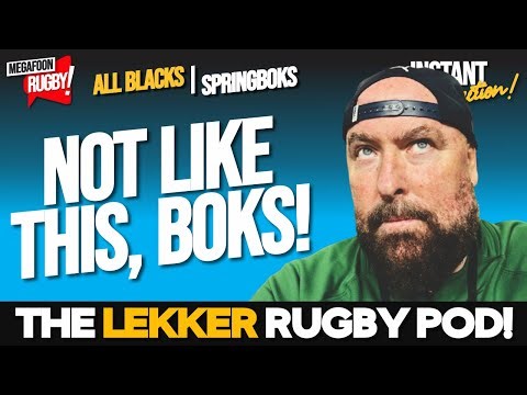 Heartbreak for the Springboks - AGAIN! Harry reacts DIRECTLY from Eden Park!