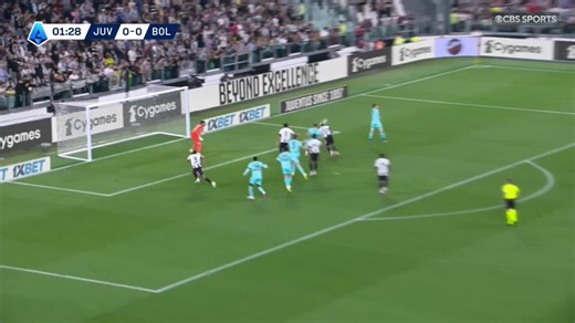 What a start for Juventus 🔥Jonathan David gives the Bianconeri the early lead with a smart header ⚪️⚫️