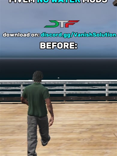 Fivem No Water Mods more on discord.gg/VanishSolution #mods #fivem #gta5 #gta6 #pvp #roleplay