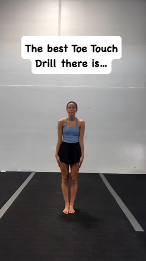 The best Toe Touch Drill there is!✨ • • • • • • #tumbling #Gymnastics #Dancer #Dance #Gymnast #Tutorial #step #Acro #Acrobatics #TumblingTricks #Coach #Teacher #Teach #LearnWithMe #Tumble #Cheer #Cheerleader #Flips #Backflip #t | Aficion Chumbivilcas | Facebook