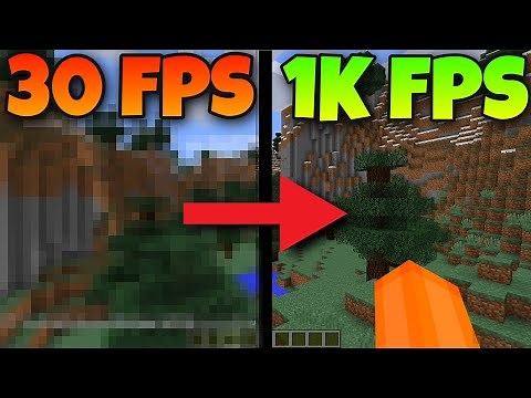 HOW TO BOOST FPS IN MINECRAFT 1.16.5! (1000+ FPS)