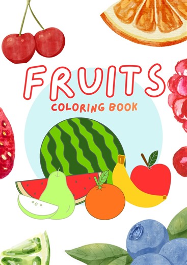 Fruit of the Spirit Coloring Pages for Kids | Printable PDF | Sunday School Activity | Instant Download - Etsy