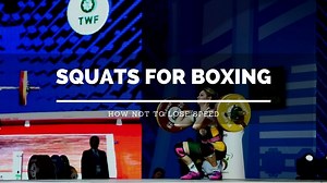 Squats For Boxing: Are They Good? - Sweet Science of Fighting