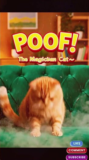 Magic Cat Explodes a Balloon! 🎈😂 | Funniest Pet Magic Moment