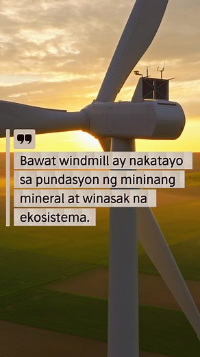 111K views · 1K reactions | Bawat windmill ay nakatayo sa pundasyon ng mininang mineral at winasak na ekosistema. :( #notobanahawwindmills #protectbanahaw #juanbanahaw | Ben Francia | Facebook