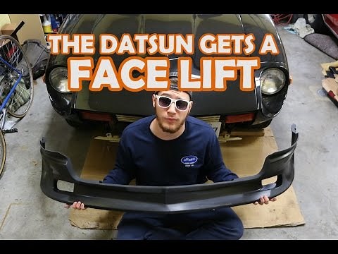 How To Install Front Airdam | Datsun 280z