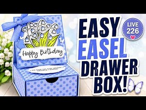 Easy Easel Drawer Box Tutorial | Chic n Scratch Live 226