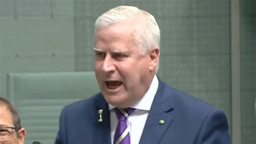 Michael McCormack turns the political landscape into mock race call