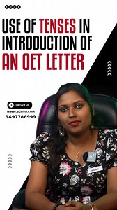 12 reactions | OET WRITING TIPS諾 USE OF TENSES IN INTRODUCTION OF AN...