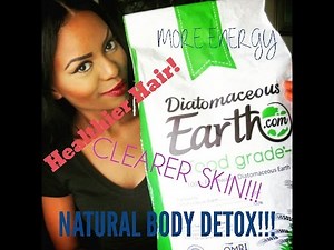 NATURAL DETOX, HEALTHY HAIR SKIN AND NAILS & MORE!! "DIATOMACEOUS EARTH FOOD GRADE"