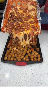 514K views · 4.8K reactions | Pizza Tots sure to hit the Spot Rebecca G makes her kids favorite recipe... Pizza Tator Tots. This recipe puts a smile on their faces everytime she make it. This Original video was created by Rebecca G and Network Media. | Family Style Cooking | Facebook