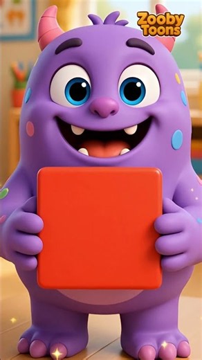 Shape Learning Activity with Monster & Ellie | Learn Shape Names for Kids | Fun Educational Video