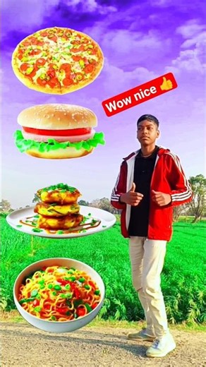 “Breaking Biscuit 😱 | Pizza Burger Tikki Chomin | Funny 🤣 VFX #shorts