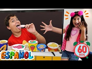 1 hour of fun video for children with María Clara and JP