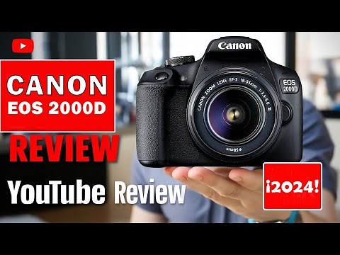 Canon EOS 2000D: ¿La MEJOR Cámara para Principiantes en Fotografía Digital? 📸 | Review Completa 2025