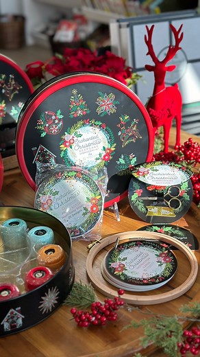 Missouri Star Quilt Company on Instagram: "Holiday embroidery has never looked so good 🤩 Enchanted Christmas, a Keepsake Embroidery Kit, is available now."