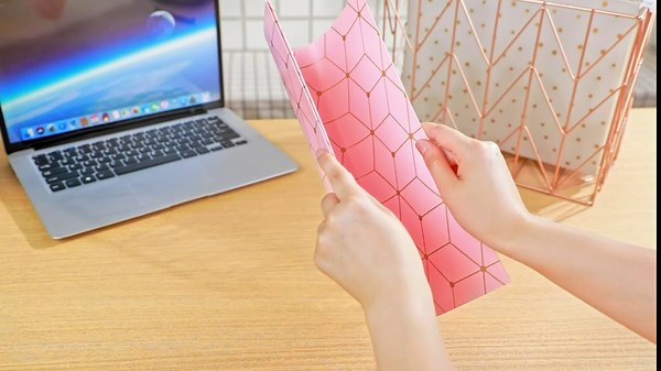 30 Pieces Hanging File Folders Letter Size Cute Hanging File Folders Modern Classic File Organizer for Home Office School Supplies, 11.7 x 9.25 Inches, 6 Styles (Multi Striped)