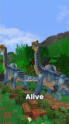Deadly dinosaurs in Minecraft
