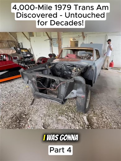 4,000-Mile 1979 Trans Am Discovered - Untouched for Decades! (Part 4) #barnfind #abandonedcar | Abandoned Cars