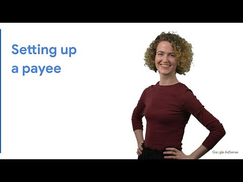 Changing your AdSense payee details
