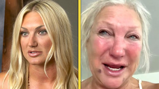 Brooke Hogan seemingly reacts to her mom, Linda, revealing the two haven't spoken in nearly a decade. | Entertainment Tonight
