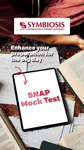 ⏰ Didn’t make it to the first mock test? Here’s your second chance to ace your SNAP preparation! 🗓️ 2nd Mock Test date: 𝟐𝟑𝐫𝐝 𝐎𝐜𝐭𝐨𝐛𝐞𝐫 ✅ 𝐄𝐥𝐢𝐠𝐢𝐛𝐢𝐥𝐢𝐭𝐲: Complete your SNAP Applications by 18th October ✨ Register Now! | Snap-Symbiosis
