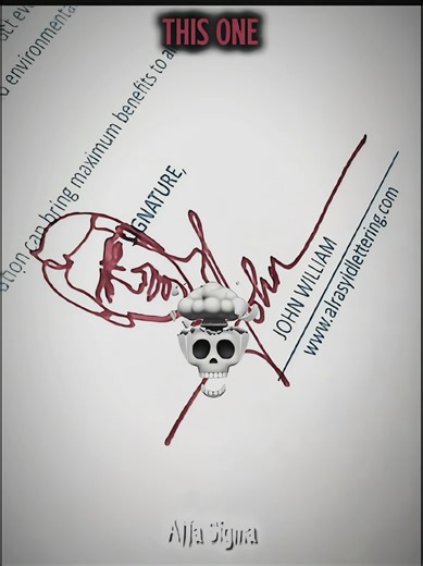 Exploring Unique Signatures: Signature for Letter M