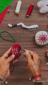 4K views · 3 comments | The holiday season is approaching! Deck up the hall with handcrafted ornaments, made from upcycled fabric featuring intricate embroidery, mirrors, and tassels. Shop online or visit our Kala Ghoda store in Mumbai! . . #christmasdecor #christmasornaments #christmastree #handcraftedornaments #artisanal #embroidered | Okhai | Facebook