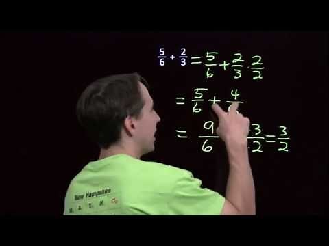 Art of Problem Solving: Adding Fractions with Different Denominators