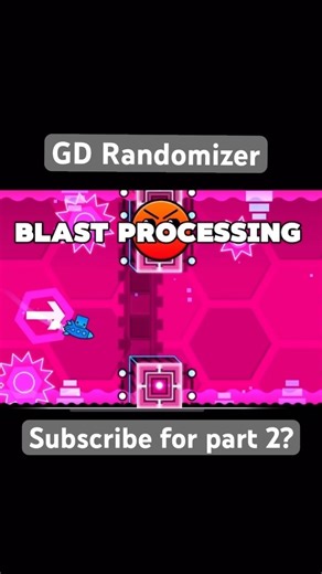 GD randomizer (Subscribe for part 2!) #geometrydash #fypシ #viralvideo