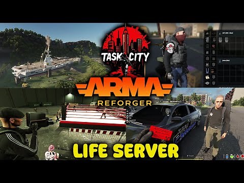 ARMA REFORGER NEW LIFE SERVER | TASK CITY RP SHOWCASE (Boxing Event)