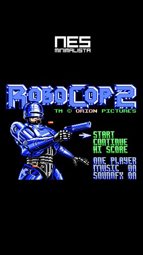 Robocop 2 para NES: Videojuegos Retro y la Historia de Robocop