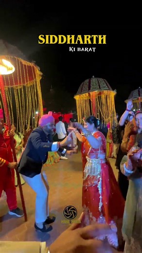 The Grand Baraat Begins 🐎🎶Siddharth’s Wedding Procession