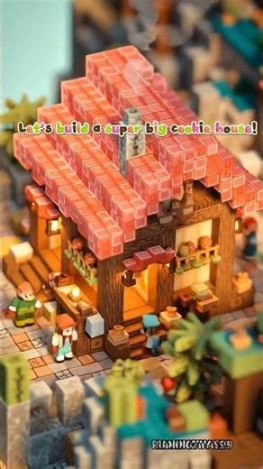 Minecraft Tiny Builders #minecraft #minecraftshorts #minecraftsurvival #shortsvideo