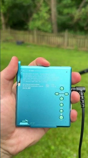 Sony MZ-E50 MiniDisc Player. a blast from the past. #walkman