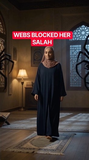 Shaytan Blocked Her Salah With Giant Spiderwebs | Islamic Reminder