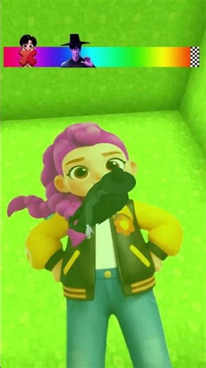 KPop Demon Hunter Lava Jump VS Poppy Playtime Chapter 5 P.2 #minecraft #poppyplaytime