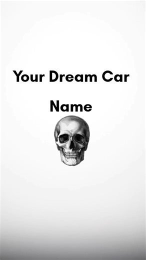 your dream car 🤔??