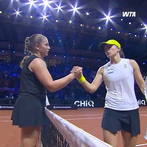Ostapenko vs. Swiatek Stuttgart Highlights! | WTA