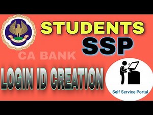 ICAI SELF SERVICE PORTAL (SSP) LOGIN ID CREATION FOR STUDENTS #SSP #icai #icaissplogin