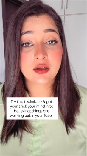 Maria Arslan | Here is a technique that will feel natural to you. Since we are programmed to “DOUBT” things and thats how we pull our focus towards worst... | Instagram