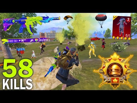 58 Kills!!😱 NEW SEASON SUPER AGRESSIVE RUSH GAMEPLAY 😍 Pubg Mobile