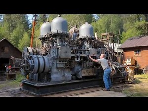 The Strongest Engines of the 1930s Come Alive — Rare Vintage Diesel and Gasoline Machines