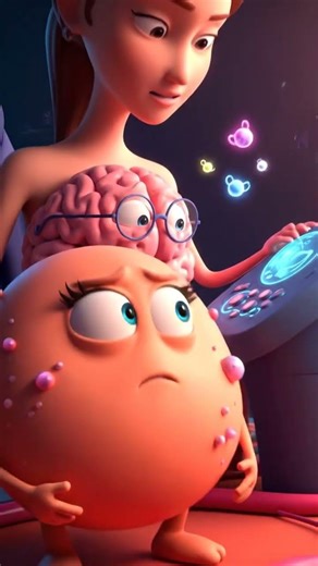 PCOS Explained | 3D Ovary & Hormone Story Animation